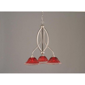 Bow - 3 Light Chandelier-26.75 Inches Tall and 21 Inches Wide - 358538