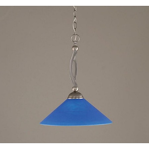 Bow - 1 Light Pendant-19 Inches Tall and 16 Inches Wide - 358536
