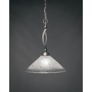 Bow - 1 Light Pendant-19.25 Inches Tall and 16 Inches Wide
