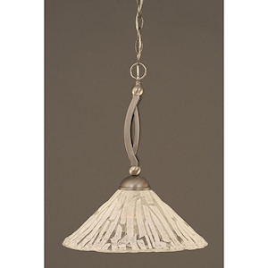 Bow - 1 Light Pendant-19.75 Inches Tall and 16 Inches Wide