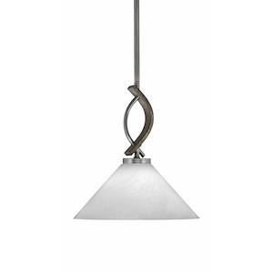 Monterey - 1 Light Mini Pendant-12.75 Inches Tall and 12 Inches Wide - 1310925