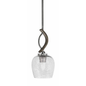 Monterey - 1 Light Mini Pendant-12.75 Inches Tall and 6 Inches Wide - 1310939