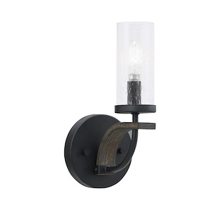 Monterey - 1 Light Wall Sconce-10.5 Inches Tall and 4.75 Inches Wide - 1283757