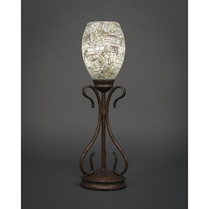 Swan - 1 Light Mini Table Lamp-18.25 Inches Tall and 5 Inches Wide