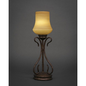 Swan - 1 Light Mini Table Lamp-18.25 Inches Tall and 5.5 Inches Wide