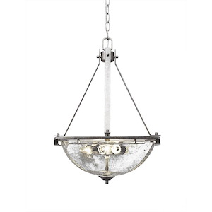 Uptowne - 3 Light Pendant-22.5 Inches Tall and 15.25 Inches Wide - 698098
