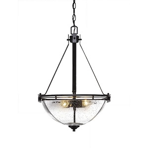 Uptowne - 3 Light Pendant-22.5 Inches Tall and 15.25 Inches Wide