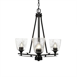 Uptowne - 3 Light Chandelier-21.75 Inches Tall and 17.25 Inches Wide - 698096