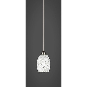 Paramount - 1 Light Mini Pendant-10.5 Inches Tall and 5 Inches Wide