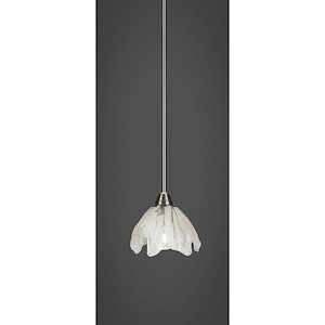 Paramount - 1 Light Mini Pendant-8.5 Inches Tall and 7 Inches Wide