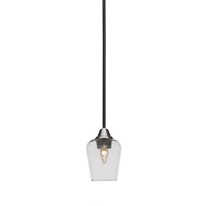 Paramount - 1 Light Mini Pendant-7.5 Inches Tall and 5 Inches Wide