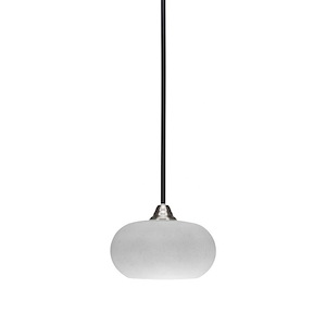 Paramount - 1 Light Mini Pendant-6 Inches Tall and 10 Inches Wide