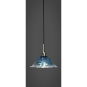 Paramount - 1 Light Mini Pendant-8.25 Inches Tall and 10 Inches Wide