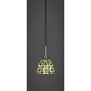 Paramount - 1 Light Mini Pendant-9.75 Inches Tall and 7 Inches Wide - 1218990