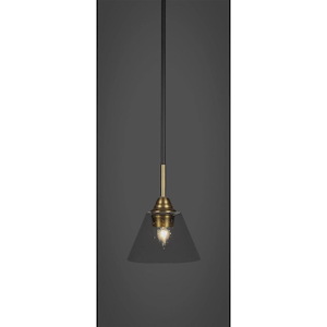 Paramount - 1 Light Mini Pendant-9 Inches Tall and 7 Inches Wide