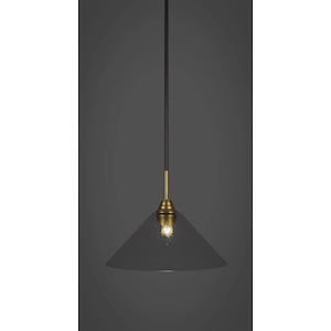 Paramount - 1 Light Pendant-10 Inches Tall and 12 Inches Wide - 1218790