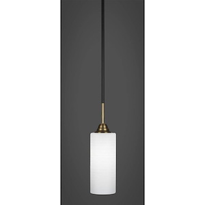 Paramount - 1 Light Mini Pendant-13.5 Inches Tall and 4 Inches Wide - 1218988
