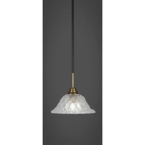 Paramount - 1 Light Mini Pendant-8.5 Inches Tall and 10 Inches Wide
