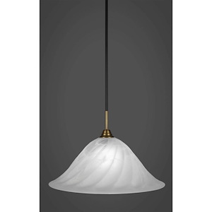 Paramount - 1 Light Pendant-12.5 Inches Tall and 20 Inches Wide - 1218680