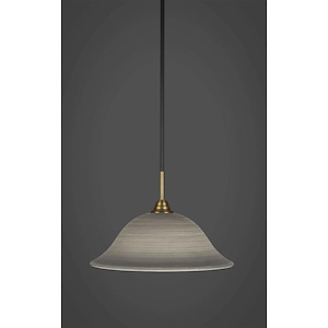 Paramount - 1 Light Pendant-10.25 Inches Tall and 16 Inches Wide