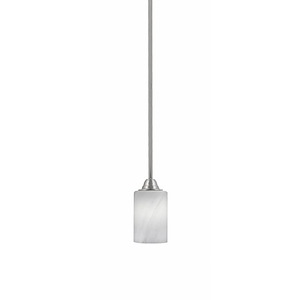 Paramount - 1 Light Mini Pendant-7.25 Inches Tall and 4 Inches Wide