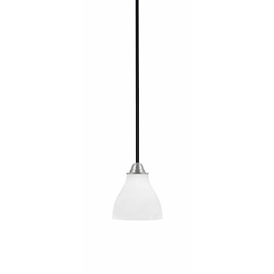 Paramount - 1 Light Mini Pendant-7 Inches Tall and 6.25 Inches Wide