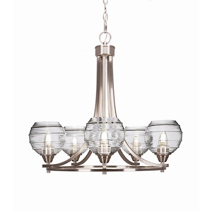Paramount - 5 Light Chandelier-22.25 Inches Tall and 24 Inches Wide
