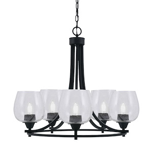 Paramount - 5 Light Uplight Chandelier-22.25 Inches Tall and 24.5 Inches Wide