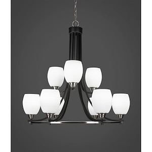 Paramount-9 Light Chandelier-28.5 Inches Wide by 29.75 Inches High - 1041397