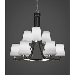 Paramount-9 Light Chandelier-28.5 Inches Wide by 29.75 Inches High - 1218916