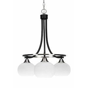 Paramount - 3 Light Chandelier-26 Inches Tall and 18.5 Inches Wide - 882493
