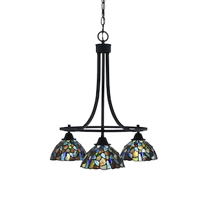 Paramount - 3 Light Downlight Chandelier-23.25 Inches Tall and 20.25 Inches Wide