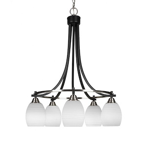 Paramount-5 Light Chandelier-22.25 Inches Wide by 28.75 Inches High