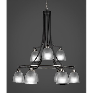 Paramount - 9 Light Chandelier-35.25 Inches Tall and 30 Inches Wide
