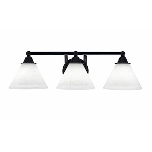 Paramount - 3 Light Bath Bar-7 Inches Tall and 23.5 Inches Length