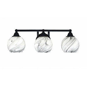 Paramount - 3 Light Bath Bar-7 Inches Tall and 22.5 Inches Length