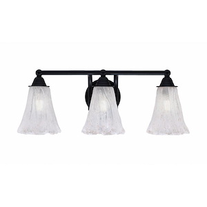 Paramount - 3 Light Bath Bar-8.5 Inches Tall and 21.75 Inches Length
