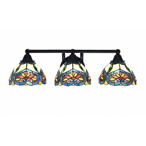 Paramount - 3 Light Bath Bar-6.75 Inches Tall and 23.75 Inches Length