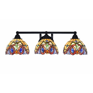 Paramount - 3 Light Bath Bar-6.75 Inches Tall and 24.25 Inches Length