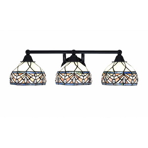 Paramount - 3 Light Bath Bar-6.5 Inches Tall and 23.5 Inches Length