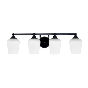 Paramount - 4 Light Bath Bar-8.25 Inches Tall and 30 Inches Length