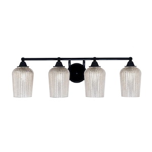Paramount - 4 Light Bath Bar-9.5 Inches Tall and 30.5 Inches Length