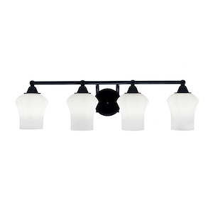 Paramount - 4 Light Bath Bar-8.25 Inches Tall and 30.75 Inches Length