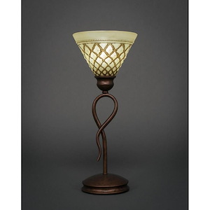 Leaf - 1 Light Mini Table Lamp-17.25 Inches Tall and 7 Inches Wide - 1219420
