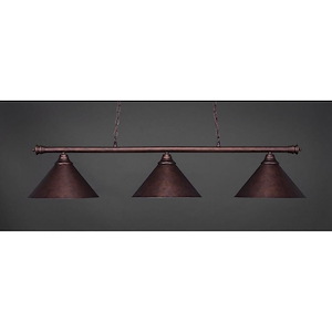 Oxford - 3 Light Billiard/Island-11.75 Inches Tall and 14 Inches Wide - 1148062