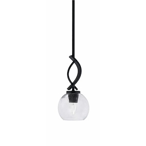 Cavella - 1 Light Stem Mini Pendant-12 Inches Tall and 5.75 Inches Wide
