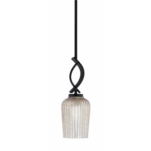 Cavella - 1 Light Stem Mini Pendant-14 Inches Tall and 5 Inches Wide