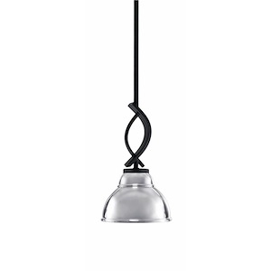 Cavella - 1 Light Stem Mini Pendant-11.75 Inches Tall and 7 Inches Wide