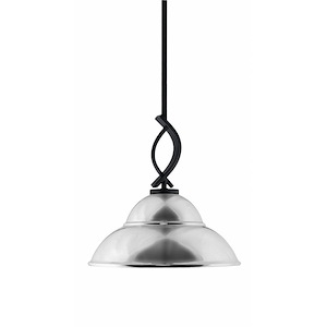 Cavella - 1 Light Stem Mini Pendant-13 Inches Tall and 13 Inches Wide - 1298471