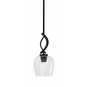 Cavella - 1 Light Stem Mini Pendant-12.75 Inches Tall and 6 Inches Wide - 1298449